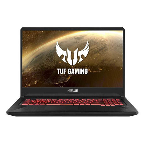 

Ноутбук ASUS TUF Gaming FX705DY-AU094, 17.3", IPS, AMD Ryzen 5 3550H 2.1ГГц, 8Гб, 256Гб SSD, AMD Radeon RX560X - 4096 Мб, noOS, 90NR0192-M02430, темно-серый