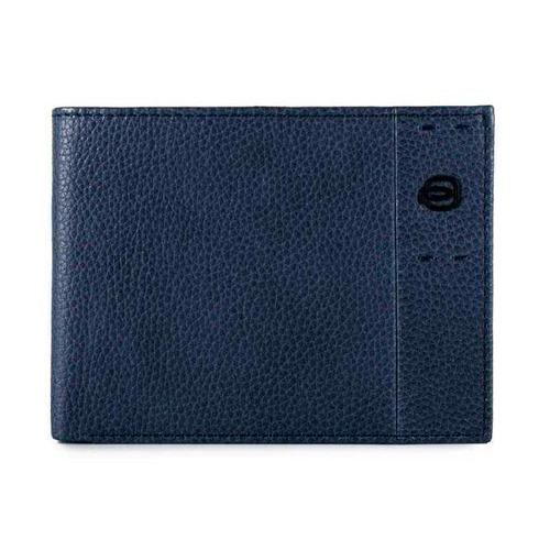 Кошелек мужской Piquadro Pulse PU257P15S/BLU2 синий натур.кожа кошелек мужской piquadro pulse pu257p15s blu2 синий натур кожа