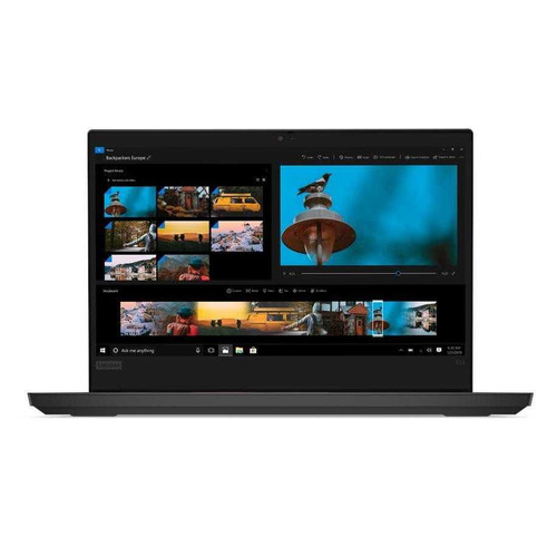 фото Ноутбук lenovo thinkpad e14-iml t, 14", wva, intel core i3 10110u 2.1ггц, 4гб, 256гб ssd, intel uhd graphics , noos, 20ra0035rt, черный