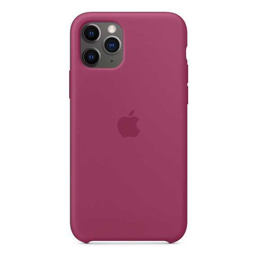 фото Чехол (клип-кейс) apple silicone case, для apple iphone 11 pro, сочный гранат [mxm62zm/a]