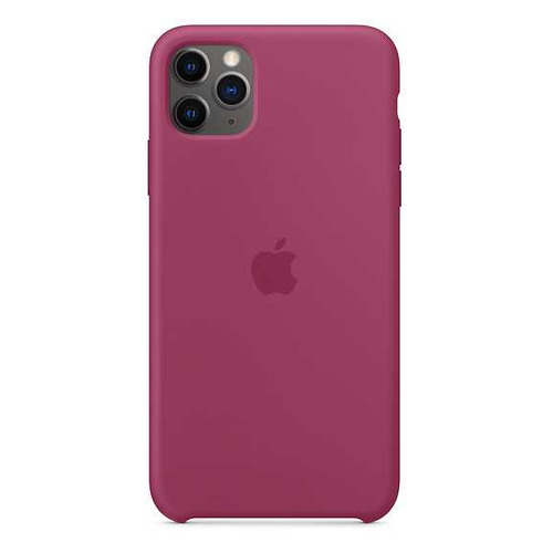 Чехол (клип-кейс) APPLE Silicone Case, для Apple iPhone 11 Pro Max, сочный гранат [mxm82zm/a]