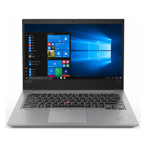 фото Ноутбук lenovo thinkpad e14-iml t, 14", ips, intel core i5 10210u 1.6ггц, 8гб, 256гб ssd, intel uhd graphics , windows 10 professional, 20ra0015rt, серебристый