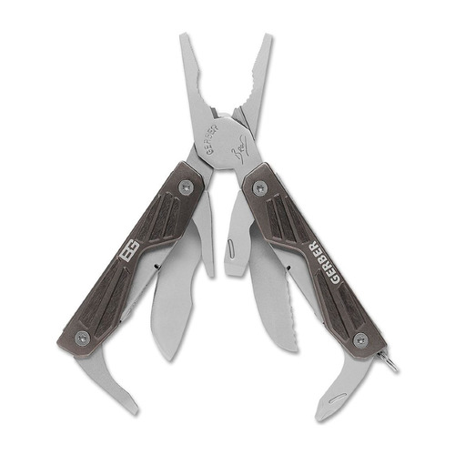 

Мультитул GERBER Bear Grylls Compact, 9 функций, серый [1013981]