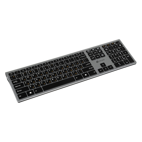 

Клавиатура Oklick 890S, USB, Радиоканал, серый [1196549], 890S