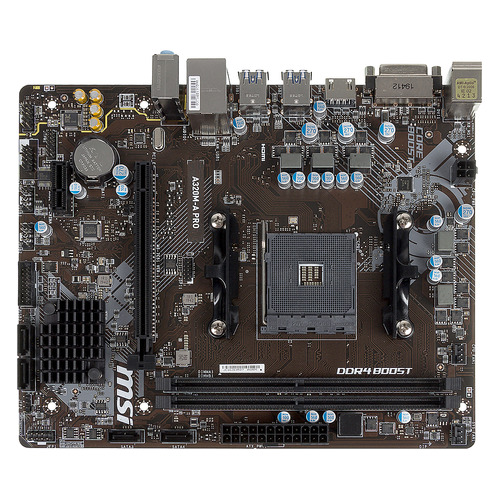 

Материнская плата MSI A320M-A PRO, SocketAM4, AMD A320, mATX, Ret, A320M-A PRO