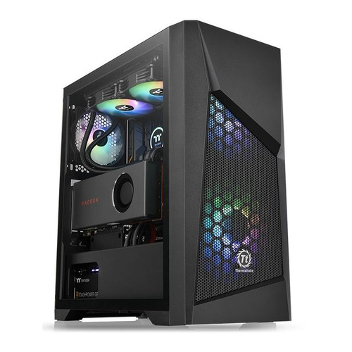 

Корпус ATX Thermaltake Commander G32 TG ARGB, Midi-Tower, без БП, черный [ca-1p2-00m1wn-00], G32 TG ARGB