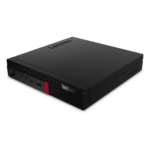 фото Компьютер lenovo thinkcentre tiny m630e, intel pentium gold 5405u, ddr4 4гб, 128гб(ssd), intel uhd graphics 610, noos, черный [10ym0024ru]