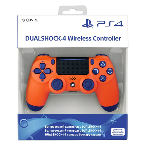 

Геймпад Беспроводной PLAYSTATION Dualshock 4, Bluetooth, для PlayStation 4, оранжевый [ps719918264]