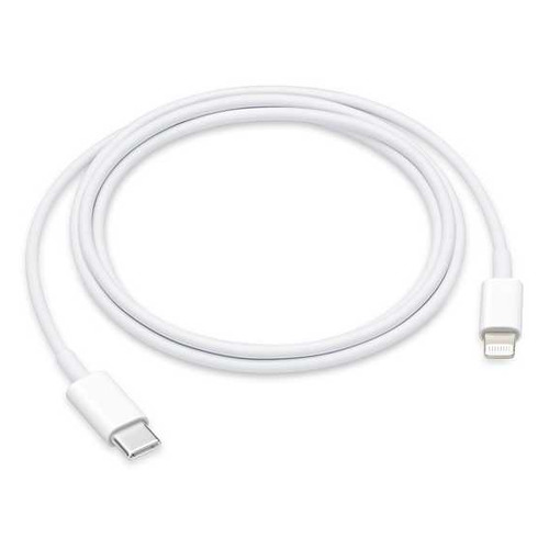 фото Кабель apple mx0k2zm/a, lightning (m), usb type-c (m), 1м, mfi, белый