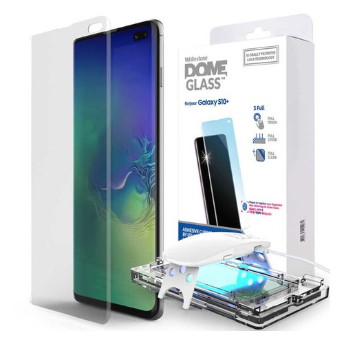 

Защитное стекло для экрана SAMSUNG DomeGlass для Samsung Galaxy S10+, антиблик, прозрачная, 1 шт [f-s10plus-b2c]