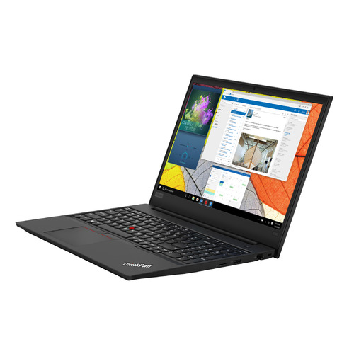 фото Ноутбук lenovo thinkpad e595, 15.6", ips, amd ryzen 5 3500u 2.1ггц, 8гб, 1000гб, 256гб ssd, amd radeon vega 8, windows 10 professional, 20nf0004rt, черный