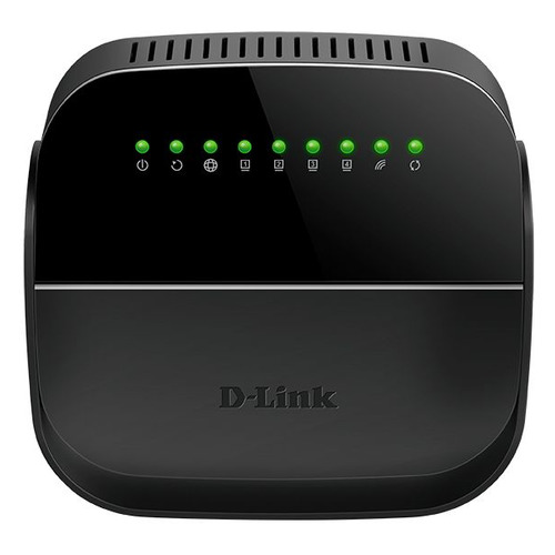 фото Беспроводной роутер d-link dsl-2740u/r1a, adsl2+, черный