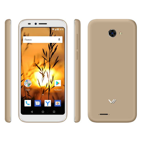 

Смартфон VERTEX Impress Sunset NFC 4G 8Gb, золотистый