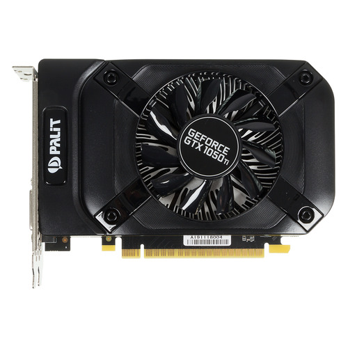 фото Видеокарта palit nvidia geforce gtx 1050ti , pa-gtx1050ti stormx 4g, 4гб, gddr5, ret [ne5105t018g1-1076f]