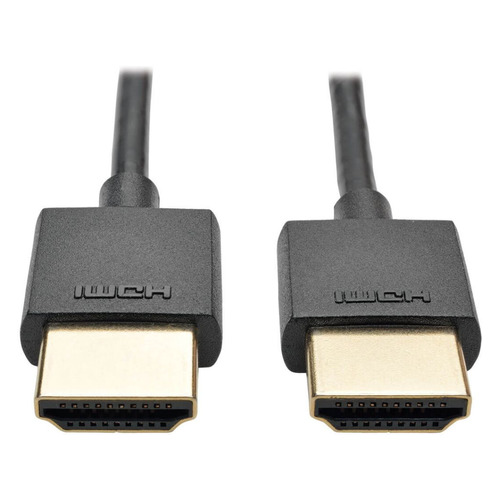 фото Кабель аудио-видео tripplite hdmi (m) - hdmi (m) , 0.9м, gold черный [p569-003-slim]