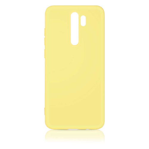 

Чехол (клип-кейс) DF xiOriginal-03, для Xiaomi Redmi Note 8 Pro, желтый [df xioriginal-03 (yellow)]