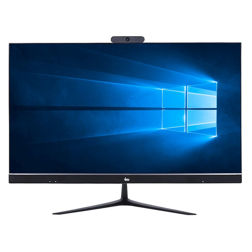 фото Моноблок iru office p2121, 21.5", intel pentium gold g5400, 4гб, 120гб ssd, intel uhd graphics 610, windows 10 home, черный [1200286]