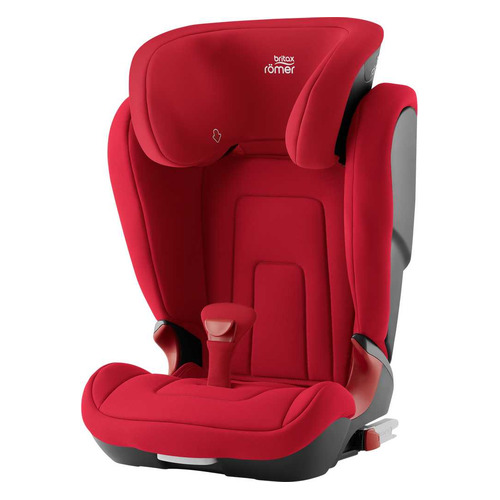 фото Автокресло детское britax roemer kidfix2 r, 2/3, от 4 до 12 лет, красный