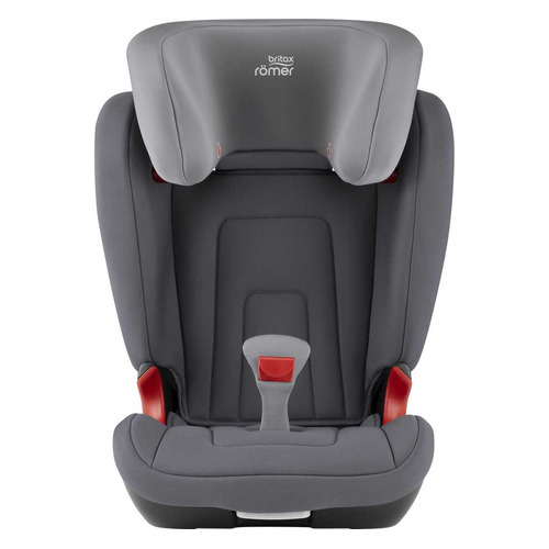 фото Автокресло детское britax roemer kidfix2 r, 2/4, от 4 до 12 лет, серый