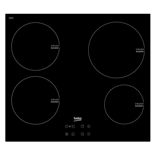 

Индукционная варочная панель BEKO HII64400AT, индукционная, независимая, черный