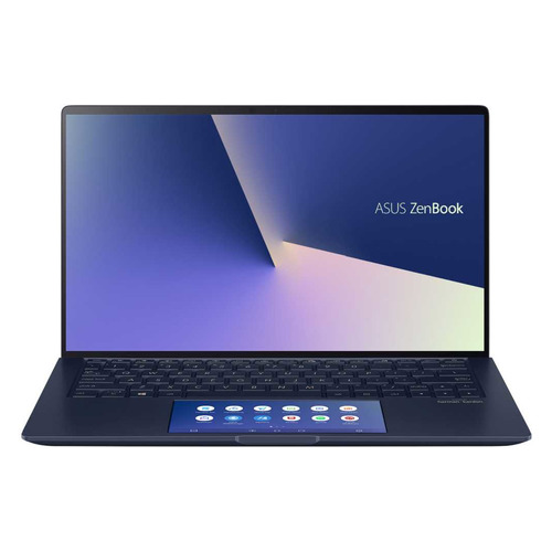 

Ноутбук ASUS Zenbook UX334FLC-A4086T, 13.3", IPS, Intel Core i7 10510U 1.8ГГц, 8ГБ, 512ГБ SSD, nVidia GeForce MX250 - 2048 Мб, Windows 10, 90NB0MW3-M05830, синий