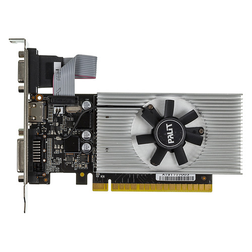 

Видеокарта PALIT nVidia GeForce GT 730 , PA-GT730K-2GD5, 2ГБ, GDDR5, Low Profile, Bulk [ne5t7300hd46-2087f bulk], GeForce GT 730