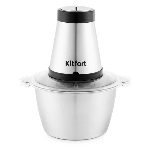 

Измельчитель электрический Kitfort КТ-1372 1.8л. черный/серебристый