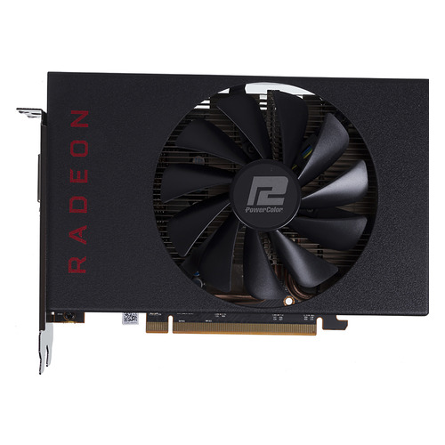 фото Видеокарта powercolor amd radeon rx 5500xt , axrx 5500xt 4gbd6-dh, 4гб, gddr6, ret