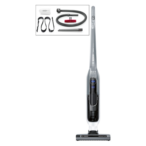 фото Ручной пылесос (handstick) bosch athlet bbh625m1, серый