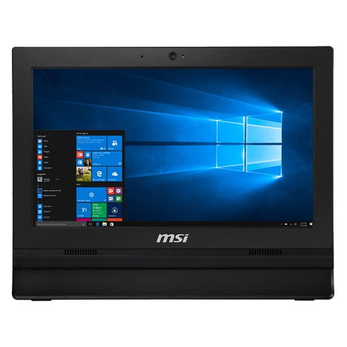 фото Моноблок msi pro 16t 7m-090ru, 15.6", intel celeron 3865u, 4гб, 256гб ssd, intel hd graphics 610, windows 10, черный [9s6-a61611-090]