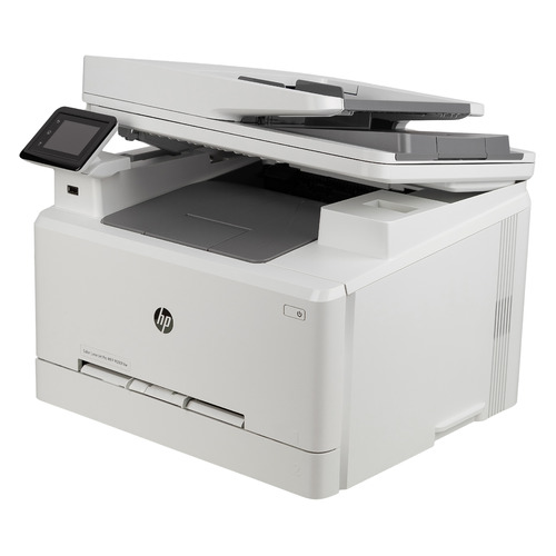 фото Мфу лазерный hp color laserjet pro m283fdw, a4, цветной, лазерный, белый [7kw75a]