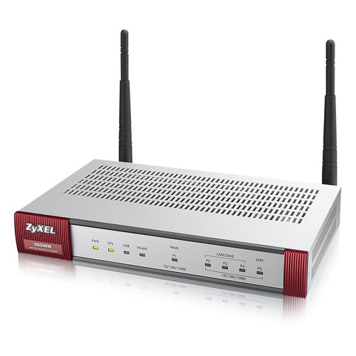 

Межсетевой экран ZYXEL USG40W, серебристый [usg40w-ru0102f], USG40W