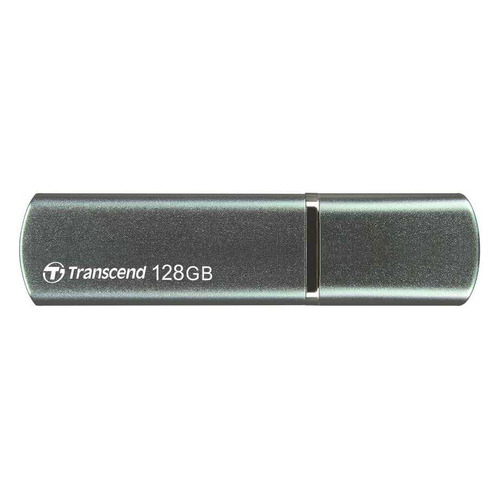 фото Флешка usb transcend jetflash 910 128гб, usb3.1, серебристый [ts128gjf910]