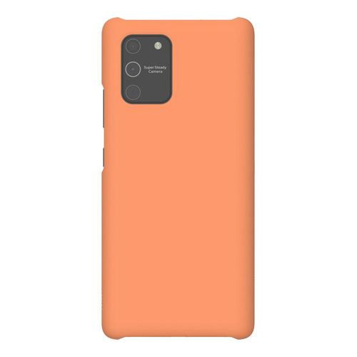 

Чехол (клип-кейс) SAMSUNG WITS Premium Hard Case, для Samsung Galaxy S10 Lite, оранжевый [gp-fpg770wsaor]