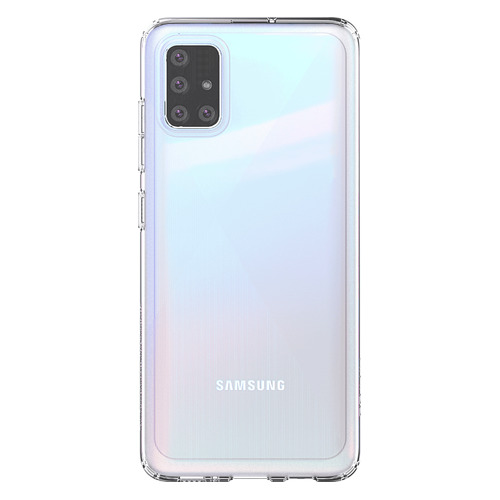 фото Чехол (клип-кейс) samsung araree a cover, для samsung galaxy a51, прозрачный [gp-fpa515kdatr]