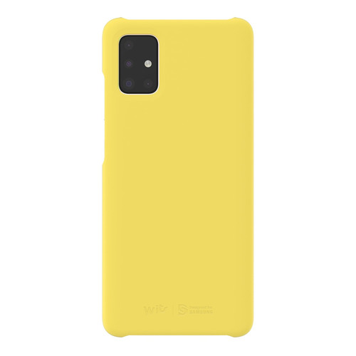 

Чехол (клип-кейс) SAMSUNG WITS Premium Hard Case, для Samsung Galaxy A51, желтый [gp-fpa515wsayr]
