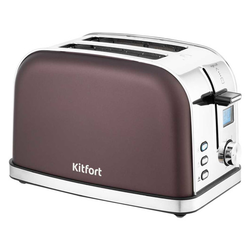 

Тостер KITFORT КТ-2036-4, темно-кофейный, КТ-2036-4