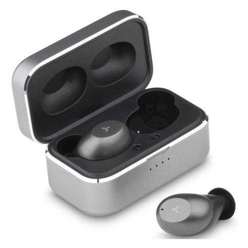 Наушники с микрофоном Accesstyle Amber TWS, Bluetooth, вкладыши, серый