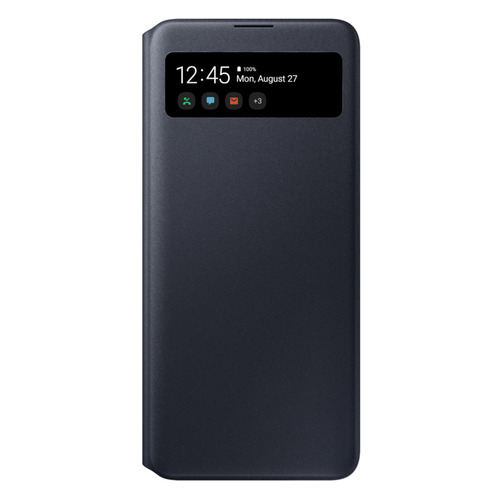 

Чехол (флип-кейс) Samsung S View Wallet Cover, для Samsung Galaxy A71, черный [ef-ea715pbegru], S View Wallet Cover