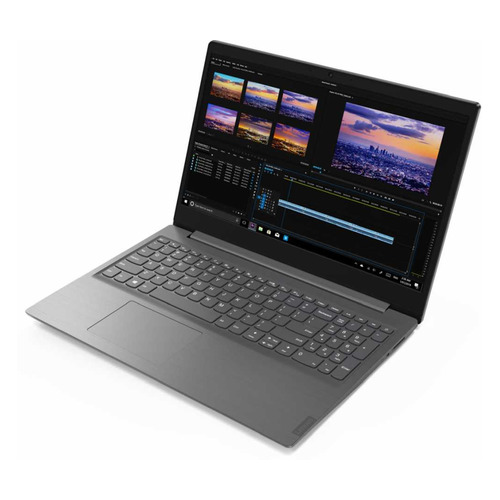 фото Ноутбук lenovo v15-iil, 15.6", intel core i5 1035g1 1.0ггц, 8гб, 256гб ssd, intel uhd graphics , windows 10 professional, 82c500a3ru, серый