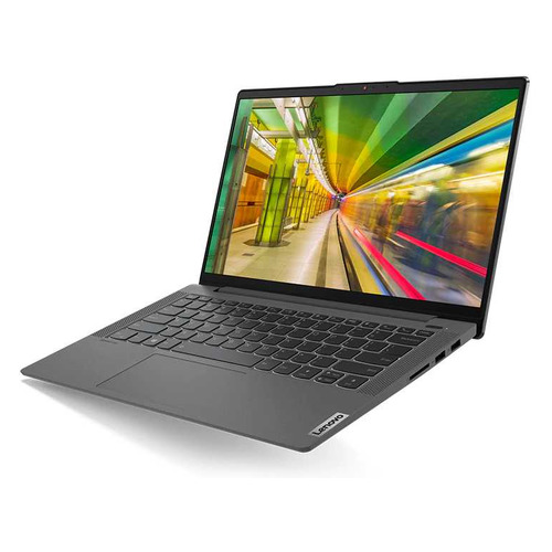 фото Ноутбук lenovo ideapad ip5 14iil05, 14", ips, intel core i3 1005g1 1.2ггц, 8гб, 512гб ssd, intel uhd graphics , noos, 81yh0065rk, серый