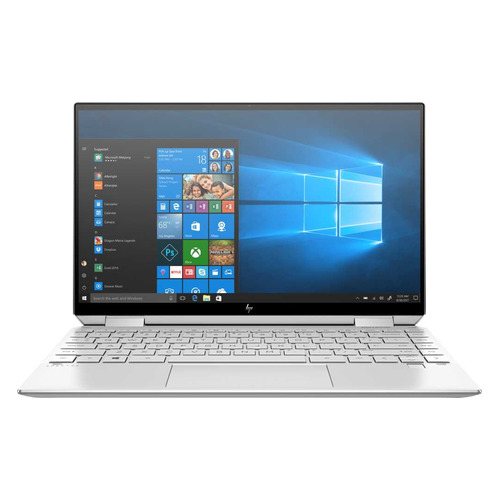 фото Ноутбук-трансформер hp spectre x360 13-aw0002ur, 13.3", intel core i5 1035g4 1.1ггц, 8гб, 512гб ssd, intel iris plus graphics , windows 10, 8kz31ea, серебристый