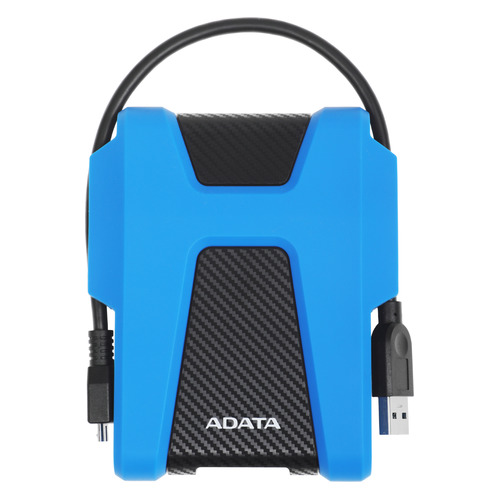 

Внешний диск HDD A-Data DashDrive Durable HD680, 1ТБ, синий [ahd680-1tu31-cbl], HD680