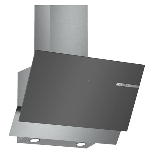 Вытяжка каминная Bosch DWK65AD70R нержавеющая сталь управление: сенсорное (1 мотор)