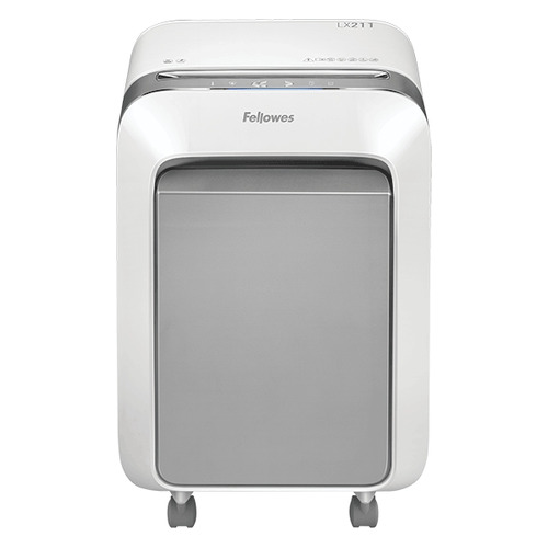 

Уничтожитель бумаг Fellowes PowerShred LX211, P-5, 2х12 мм, 15 лист. одновременно, 23л [fs-50503], LX211