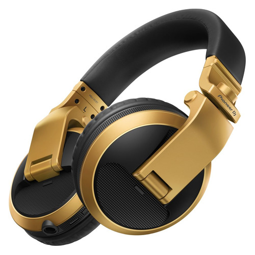 

Наушники PIONEER HDJ-X5BT, 3.5 мм/Bluetooth, накладные, золотистый [hdj-x5bt-n]