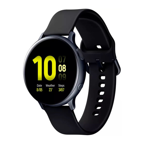 фото Смарт-часы samsung galaxy watch active2, 44мм, 1.4", черный / черный [sm-r820nzkrser]