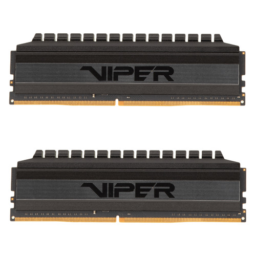 фото Модуль памяти patriot viper 4 blackout pvb416g400c9k ddr4 - 2x 8гб 4000, dimm, ret