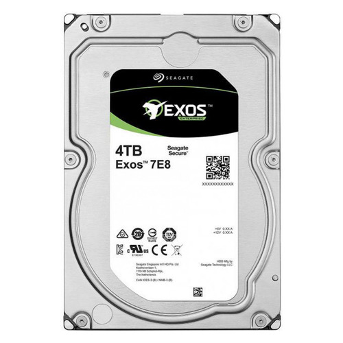 фото Жесткий диск seagate exos 7e8 st4000nm002a, 4тб, hdd, sata iii, 3.5"