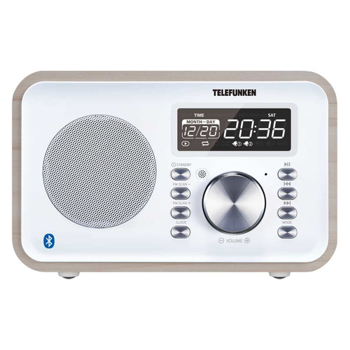 

Радиоприемник TELEFUNKEN TF-1581UB, Белый, TF-1581UB